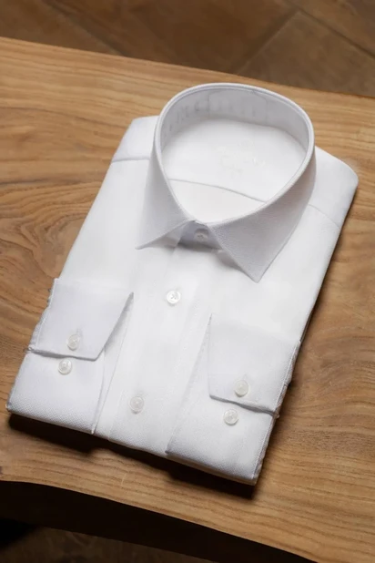  Сорочка белая 100% хлопок non iron