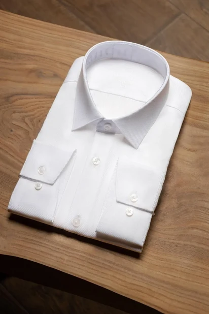  Сорочка белая 100% хлопок non iron
