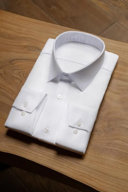  Сорочка белая 100% хлопок non iron
