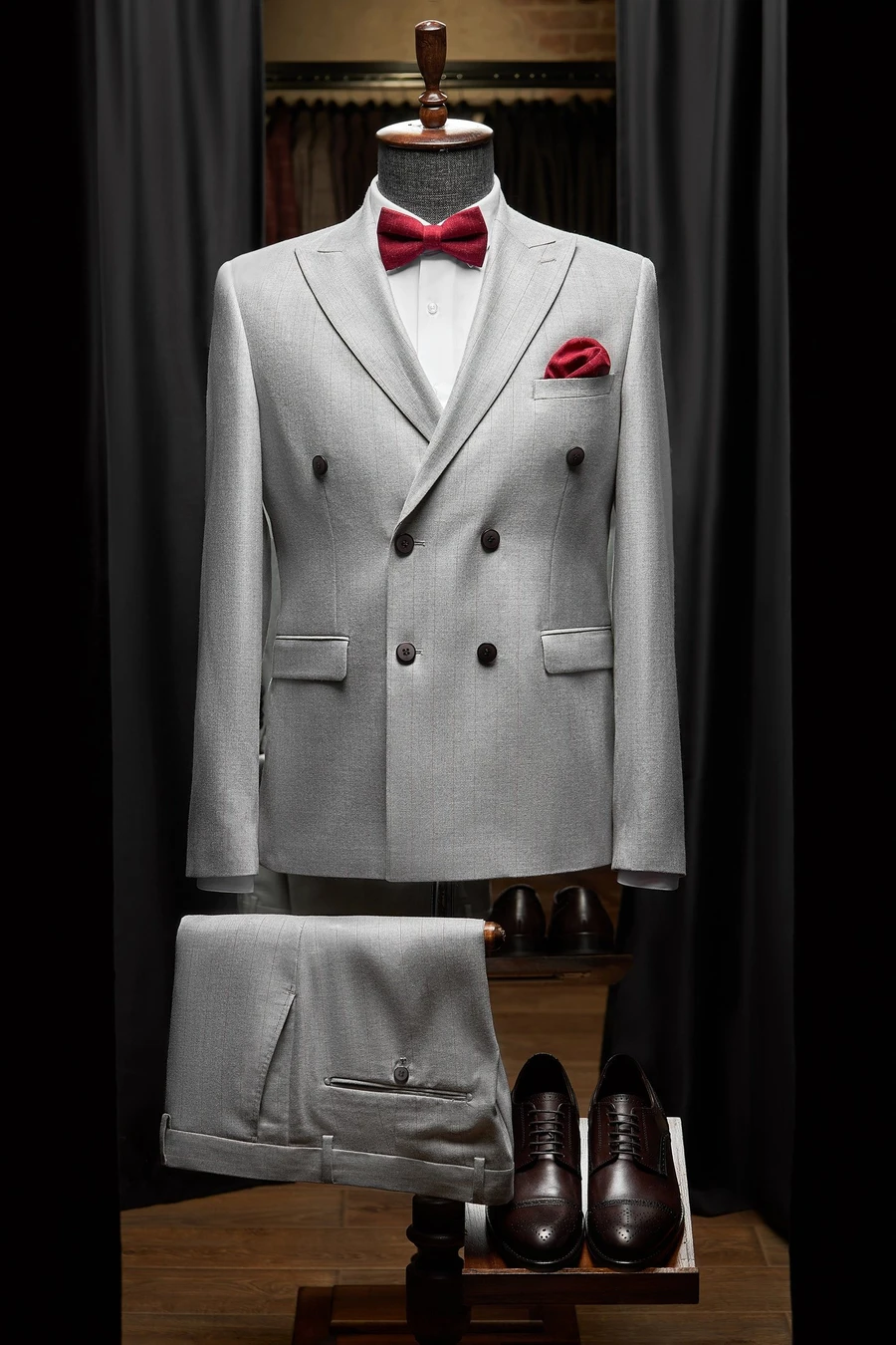 Двубортный костюм Отто Берман